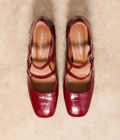 Femme Mellow Yellow Babies-Babies croco s Irving