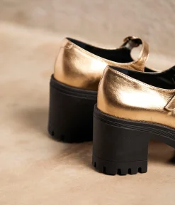 Femme Mellow Yellow Escarpins, Babies-Babies cuir dé Anae