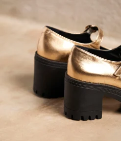 Femme Mellow Yellow Escarpins, Babies-Babies cuir dé Anae