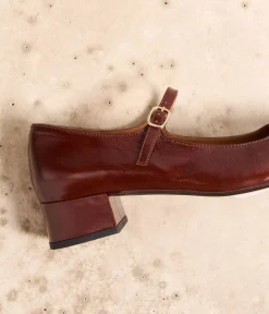 Femme Mellow Yellow Ballerines, Slingbacks|Babies-Babies marron verni Brenda