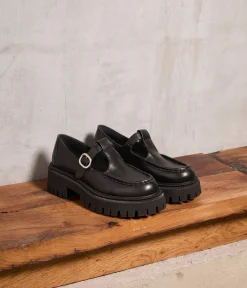 Femme Mellow Yellow Derbies, Mocassins-Babies es crantées Flit