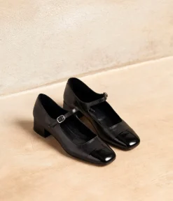 Femme Mellow Yellow Babies|Ballerines, Slingbacks-Babies es cuir Blondine