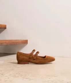 Femme Mellow Yellow Babies|Ballerines, Slingbacks-Babies velours Aurella