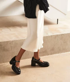 Femme Mellow Yellow Escarpins, Babies-Babies vernies crantées Anae