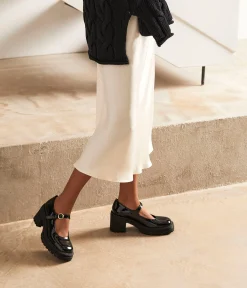 Femme Mellow Yellow Escarpins, Babies-Babies vernies crantées Anae