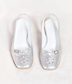 Femme Mellow Yellow Ballerines, Slingbacks-Ballerines Arielle