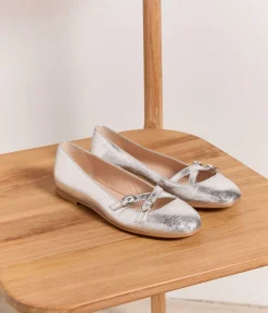 Femme Mellow Yellow Ballerines, Slingbacks-Ballerines cuir Tachia