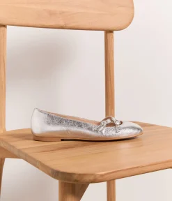 Femme Mellow Yellow Ballerines, Slingbacks-Ballerines cuir Tachia