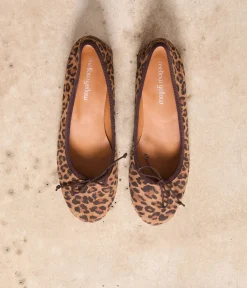 Femme Mellow Yellow Ballerines, Slingbacks-Ballerines imprimé léopard Nicole