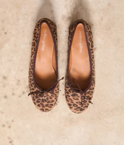 Femme Mellow Yellow Ballerines, Slingbacks-Ballerines imprimé léopard Nicole