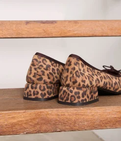 Femme Mellow Yellow Ballerines, Slingbacks-Ballerines imprimé léopard Nicole