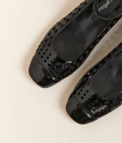 Femme Mellow Yellow Ballerines, Slingbacks-Ballerines perforées Charla