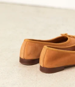 Femme Mellow Yellow Ballerines, Slingbacks-Ballerines velours Jenny