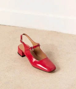 Femme Mellow Yellow Ballerines, Slingbacks-Ballerines vernies Clarissa