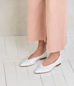 Femme Mellow Yellow Ballerines, Slingbacks-Ballerines vernies Elba