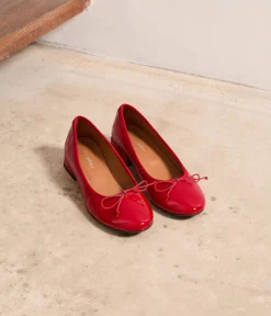 Femme Mellow Yellow Ballerines, Slingbacks-Ballerines vernies Nicole