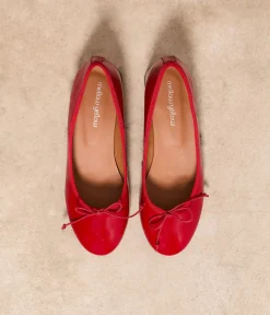 Femme Mellow Yellow Ballerines, Slingbacks-Ballerines vernies Nicole