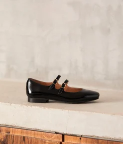 Femme Mellow Yellow Babies|Ballerines, Slingbacks-Ballerines vernies noires Aurella