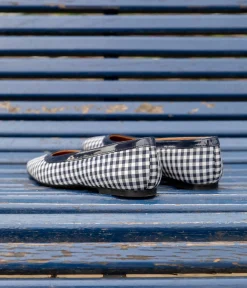 Femme Mellow Yellow Ballerines, Slingbacks-Ballerines vichy Adeline