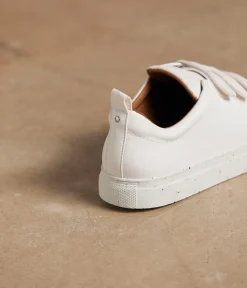 Femme Mellow Yellow Baskets-Baskets à scratchs Naomie