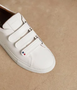 Femme Mellow Yellow Baskets-Baskets à scratchs Naomie