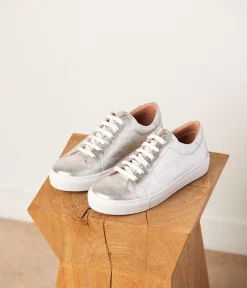 Femme Mellow Yellow Baskets-Baskets argent Suzette