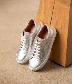 Femme Mellow Yellow Baskets-Baskets argent Suzette