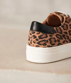 Femme Mellow Yellow Baskets-Baskets léopard Annael