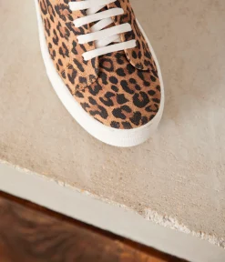 Femme Mellow Yellow Baskets-Baskets léopard Annael