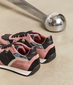 Femme Mellow Yellow Baskets-Baskets vieux Evy