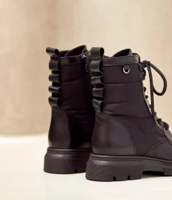 Femme Mellow Yellow Boots, Bottines-Boots à lacets Britain