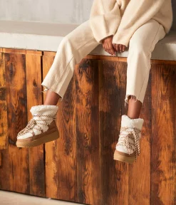 Femme Mellow Yellow Boots, Bottines-Boots velours Cherine