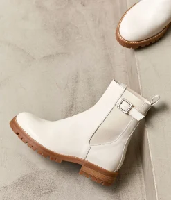 Femme Mellow Yellow Boots, Bottines-Boots écrues Norma