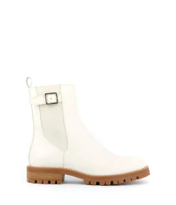 Femme Mellow Yellow Boots, Bottines-Boots écrues Norma