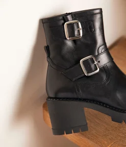 Femme Mellow Yellow Boots, Bottines-Boots cuir Dores