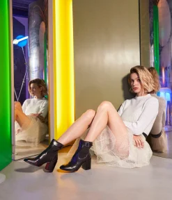 Femme Mellow Yellow Boots, Bottines-Boots cuir Pablo