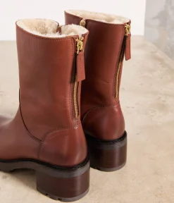 Femme Mellow Yellow Boots, Bottines-Boots fourrées Tomette