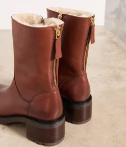 Femme Mellow Yellow Boots, Bottines-Boots fourrées Tomette