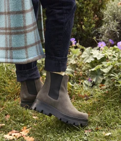 Femme Mellow Yellow Boots, Bottines-Boots grunge Lia