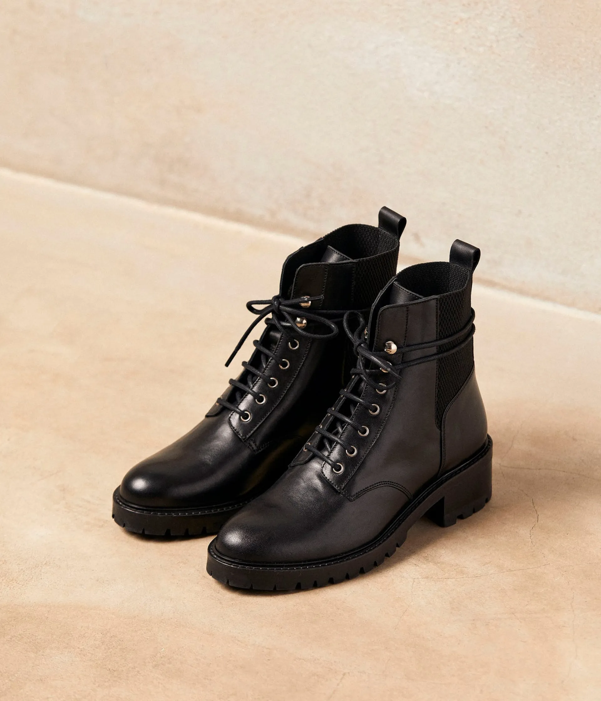 Femme Mellow Yellow Boots, Bottines-Boots lacets es Azélie