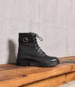 Femme Mellow Yellow Boots, Bottines-Boots lacets es Britany