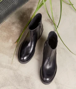 Femme Mellow Yellow Boots, Bottines-Boots es cuir Isaure