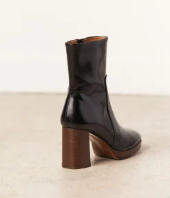 Femme Mellow Yellow Boots, Bottines-Boots es cuir Léontine