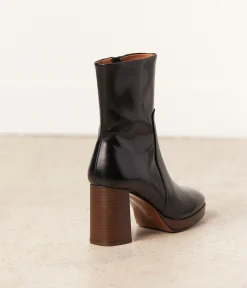 Femme Mellow Yellow Boots, Bottines-Boots es cuir Léontine