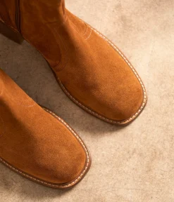 Femme Mellow Yellow Boots, Bottines-Boots velours Ann