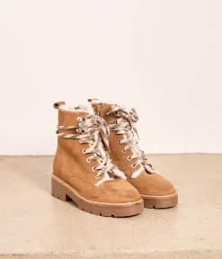 Femme Mellow Yellow Boots, Bottines-Boots velours Helmut