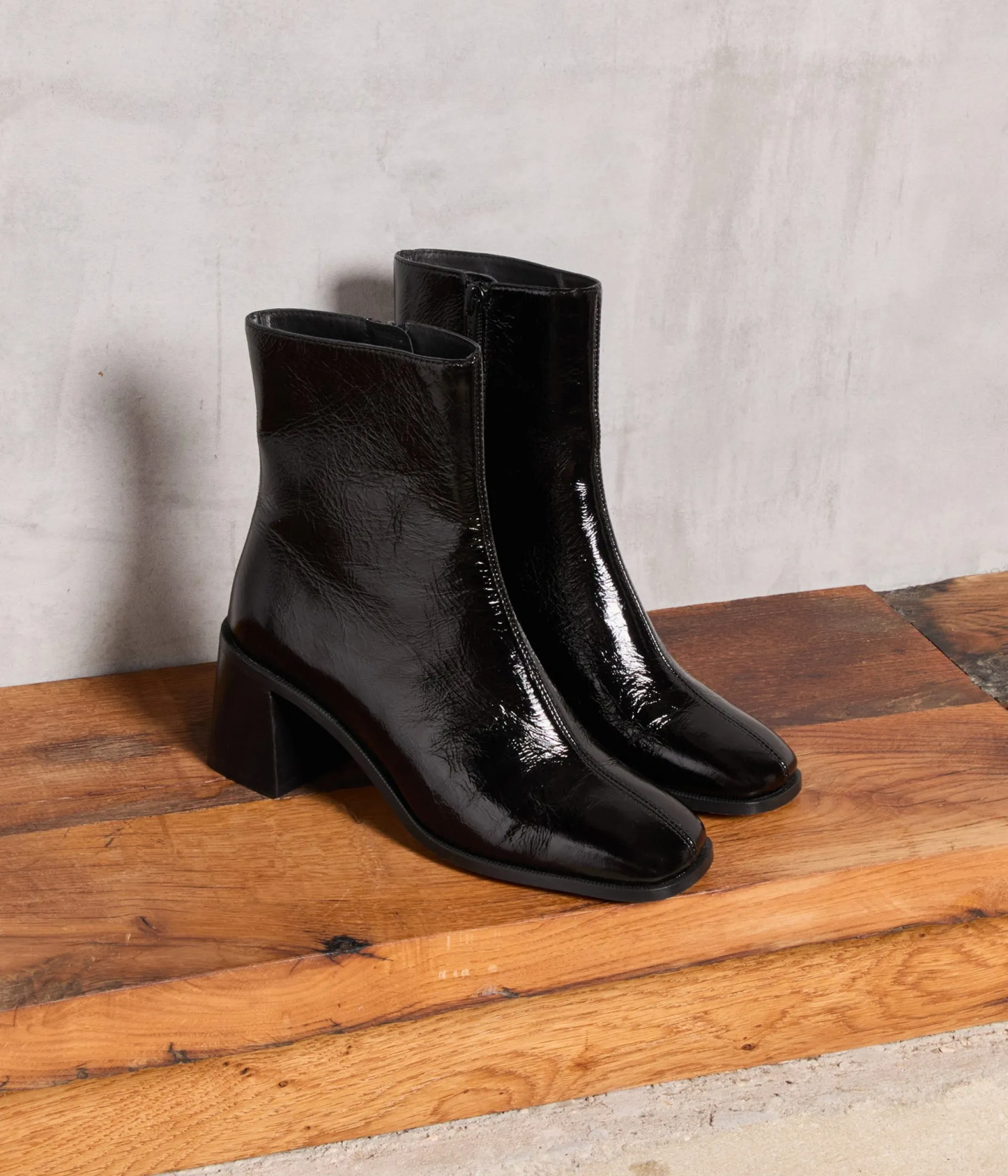 Femme Mellow Yellow Boots, Bottines-Boots vernies es Hulsa