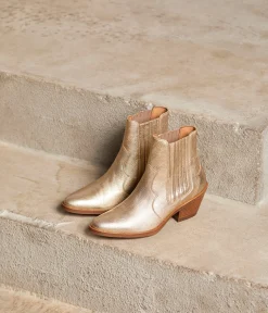 Femme Mellow Yellow Boots, Bottines-Boots western dées Carrie