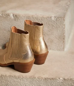 Femme Mellow Yellow Boots, Bottines-Boots western dées Carrie