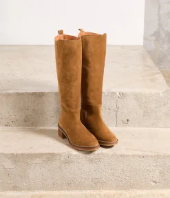 Femme Mellow Yellow Bottes-Bottes velours Astrid